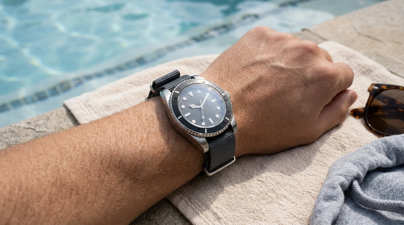 41mm Automatic Dive Watch: Sapphire Crystal, 200M WR