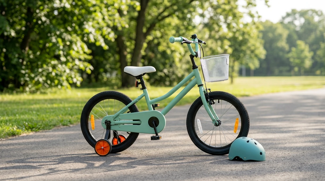 12/14/16 Inch Girls Bike: Basket & Stabilisers Fit Guide