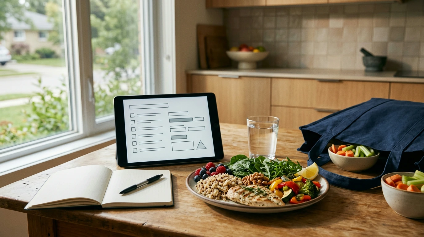 Diet Wellness Checklist: Simple Meal Planning & Habits