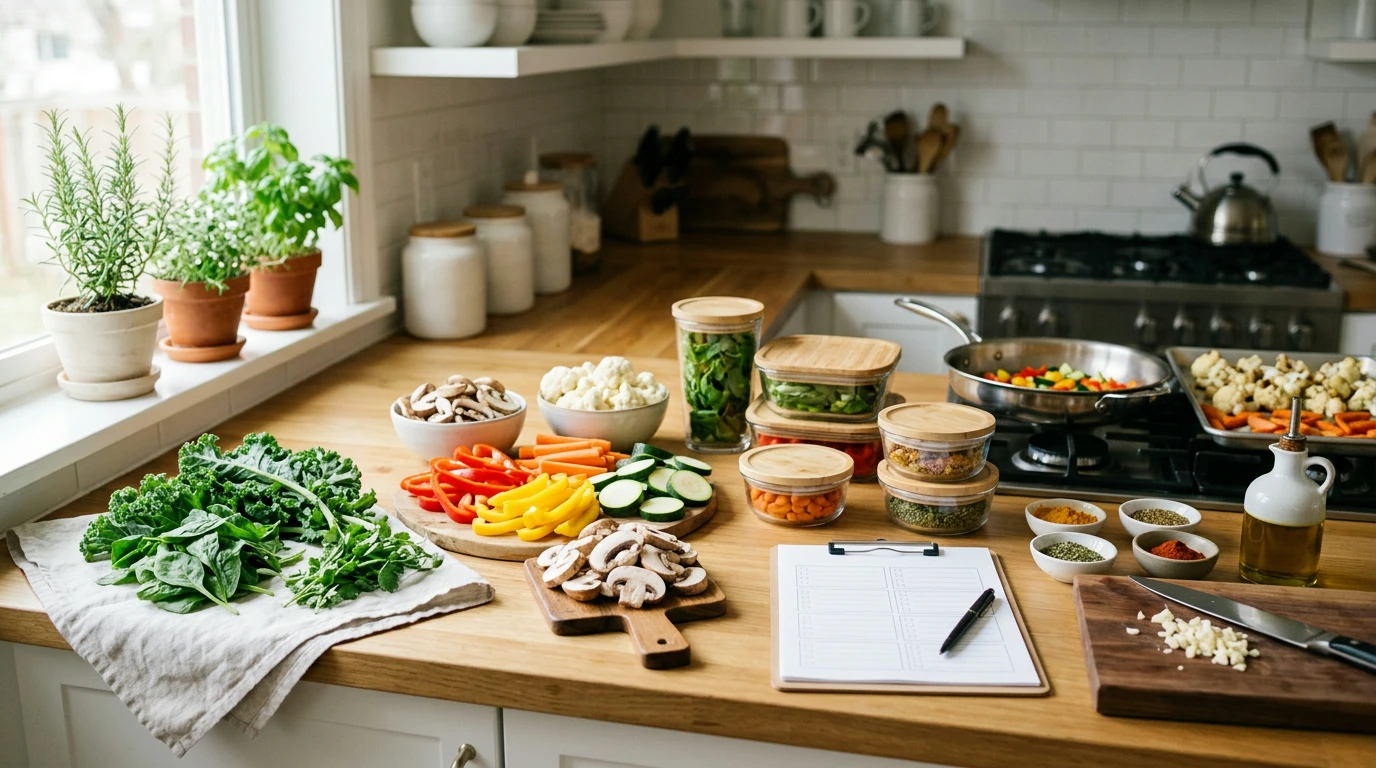 Veggie Cooking Checklist: Prep, Cook, Flavor—Fast